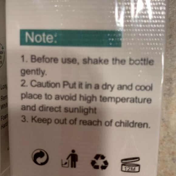 ALIVER teeth whitening foam toothpaste. New in cellophane sealed packages (TWO) - Picture 5 of 7